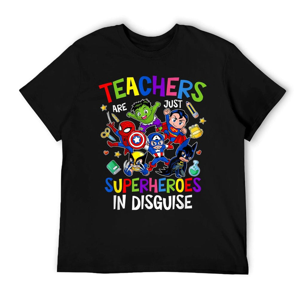 Funny Teachers Are Superheroes Back to School Gifts T-Shirt