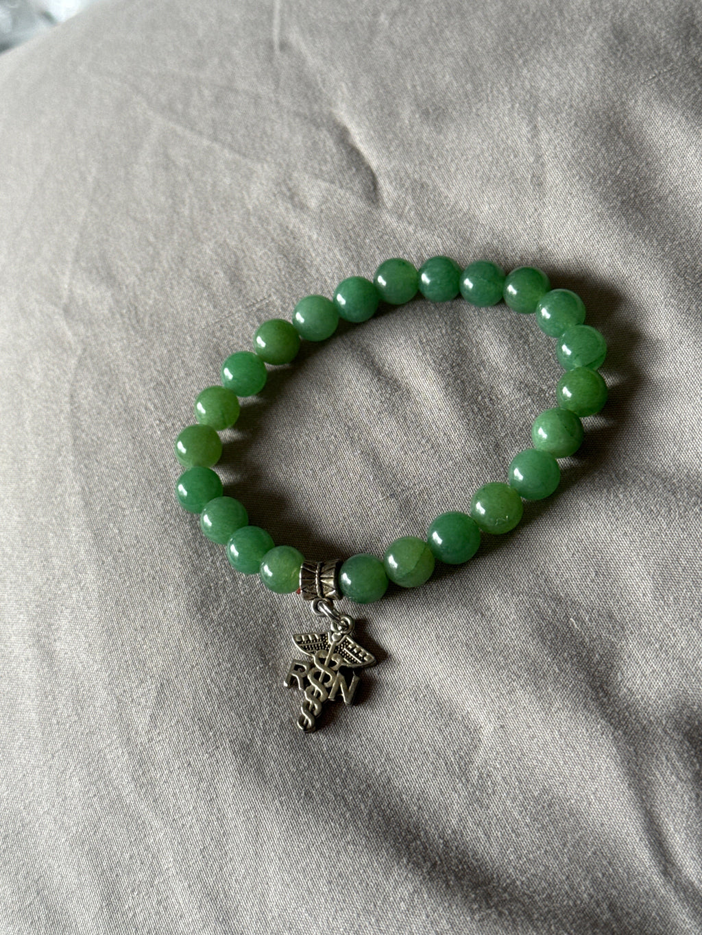 Aventurine RN Bracelet - 8mm Beads