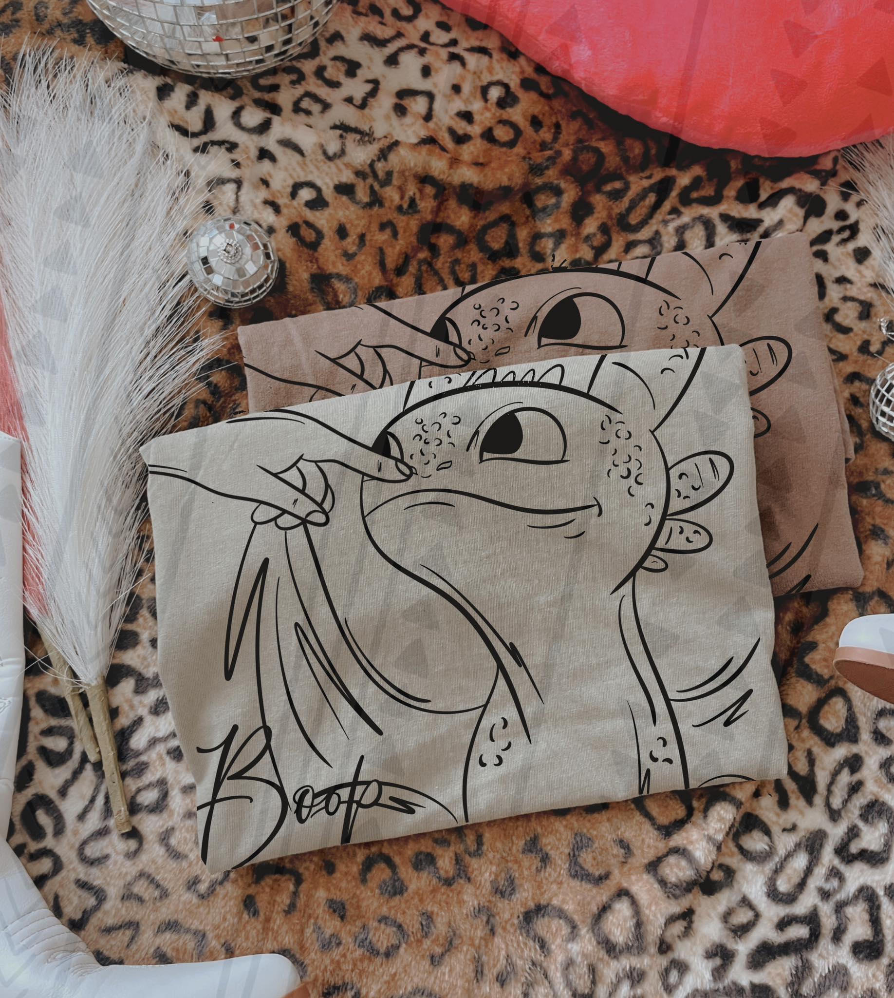 Boop Toothless Graphic Tee