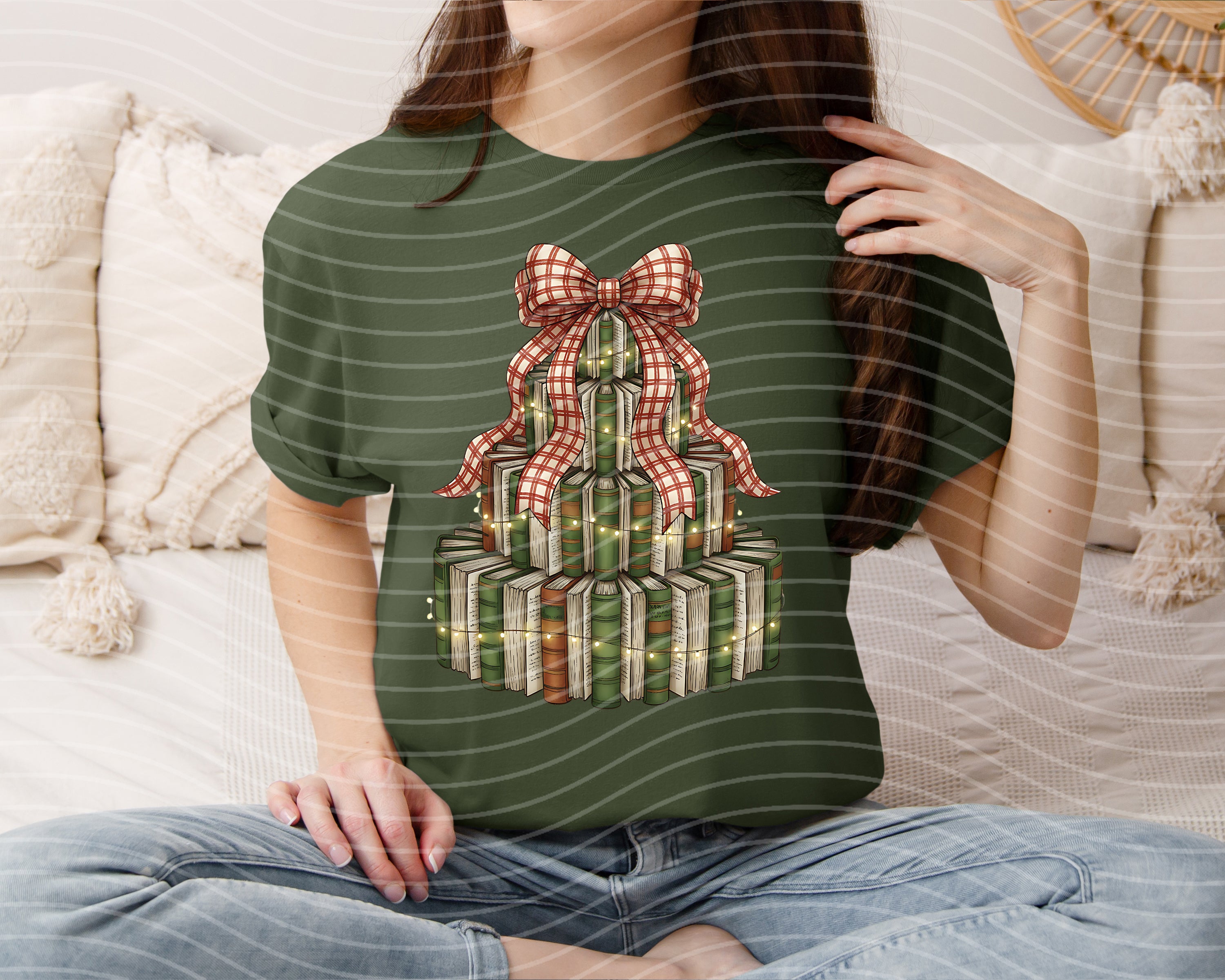 Books Tree Graphic Tee