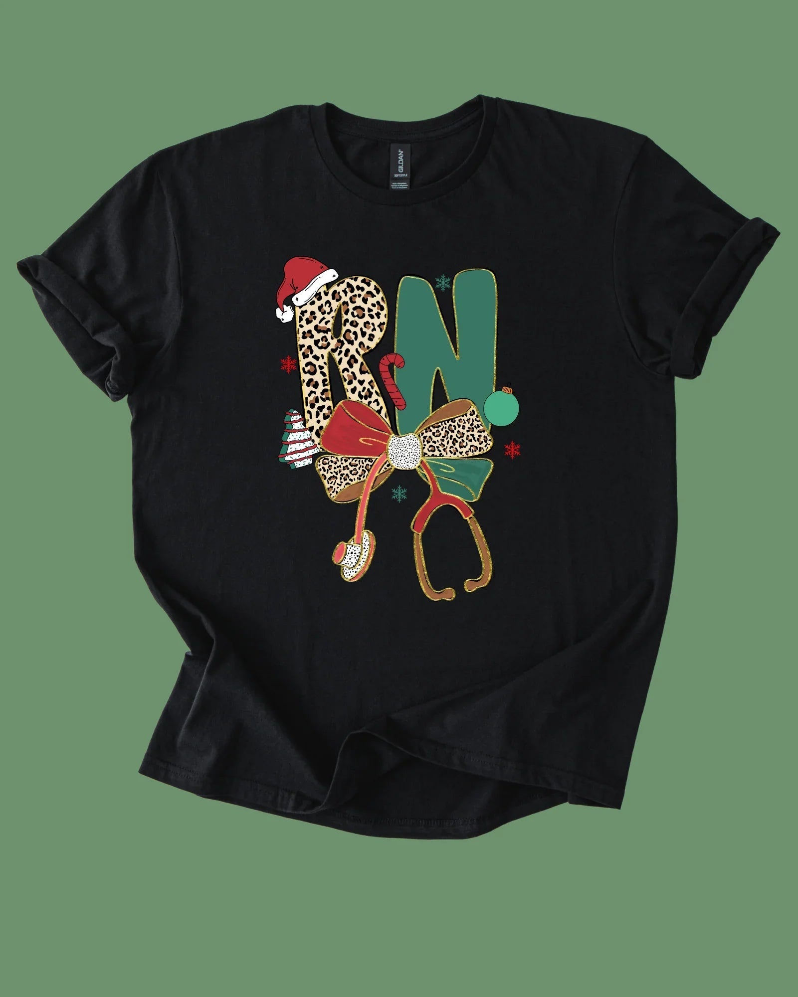 Christmas Nurse Shirt, CNA Christmas Tee, NICU Nurse Holiday Shirt, Cute Medical Christmas Top, Festive Nurse Gift, Scrub Life Xmas
