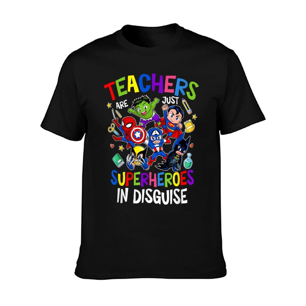 Funny Teachers Are Superheroes Back to School Gifts T-Shirt