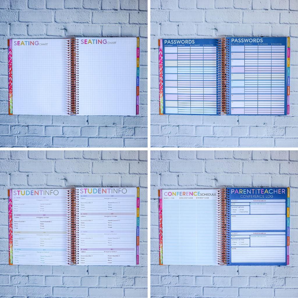 Buffalo Check Teacher Planner by BERTEAU & Co.