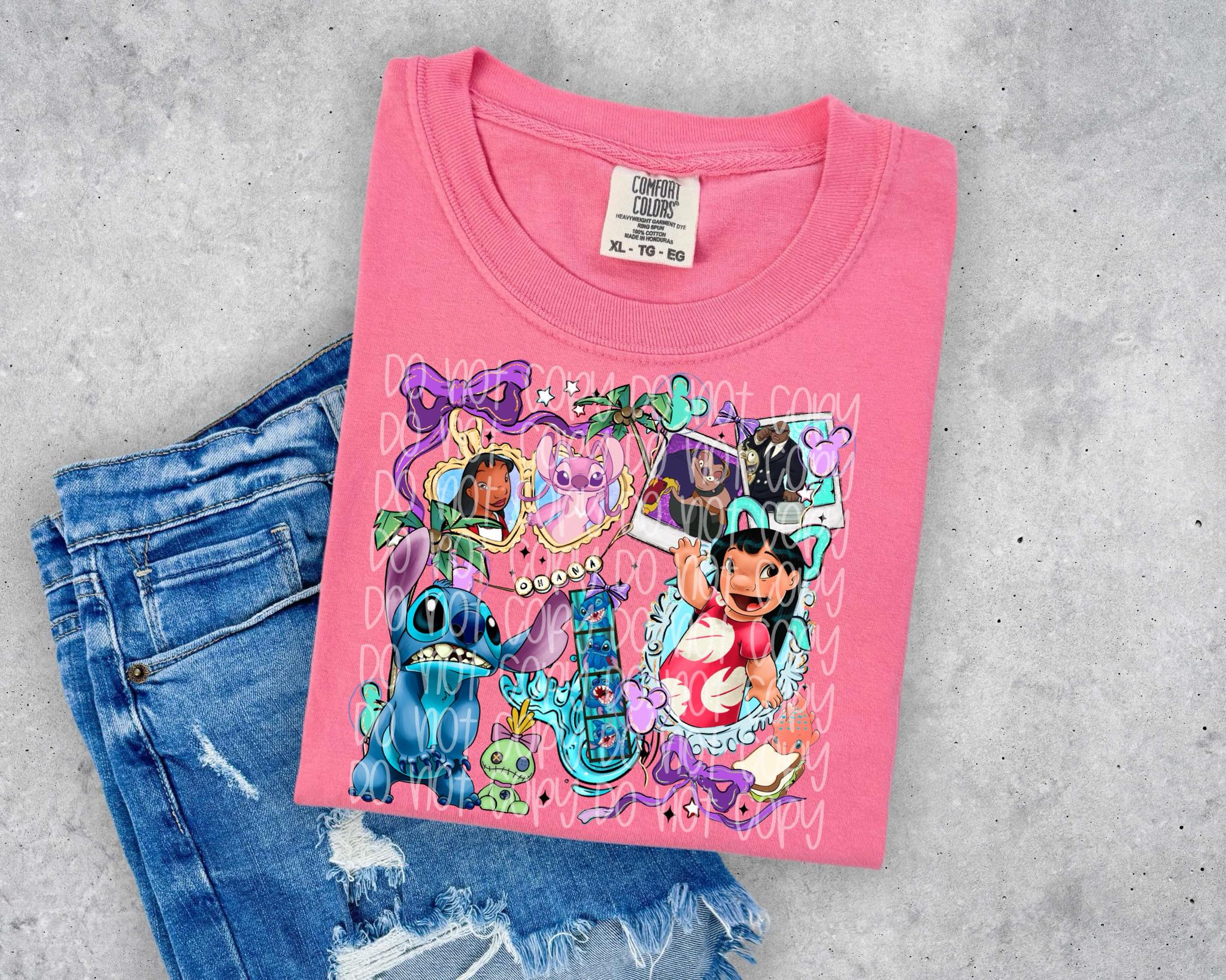 Ohana Locket Graphic Tee