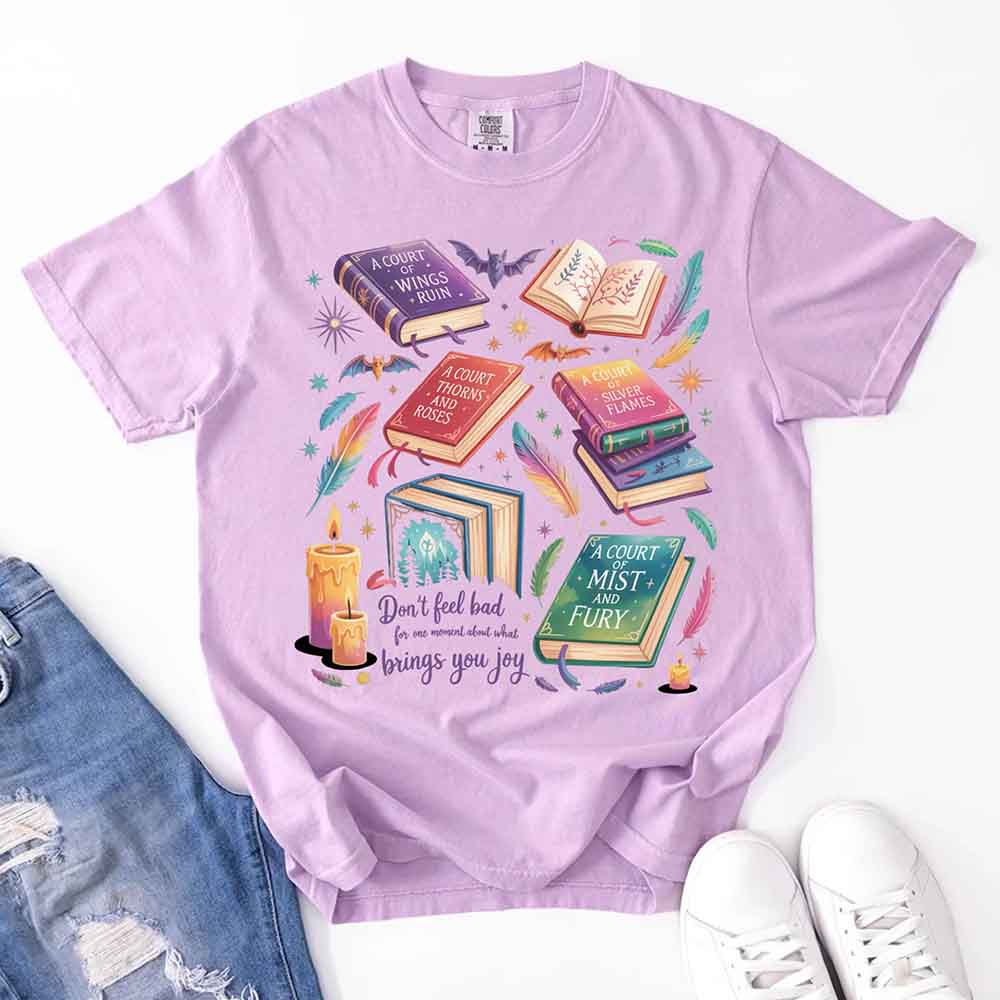 Velaris Book Lover Tee – Comfort Colors Bat Boys SJM Gift