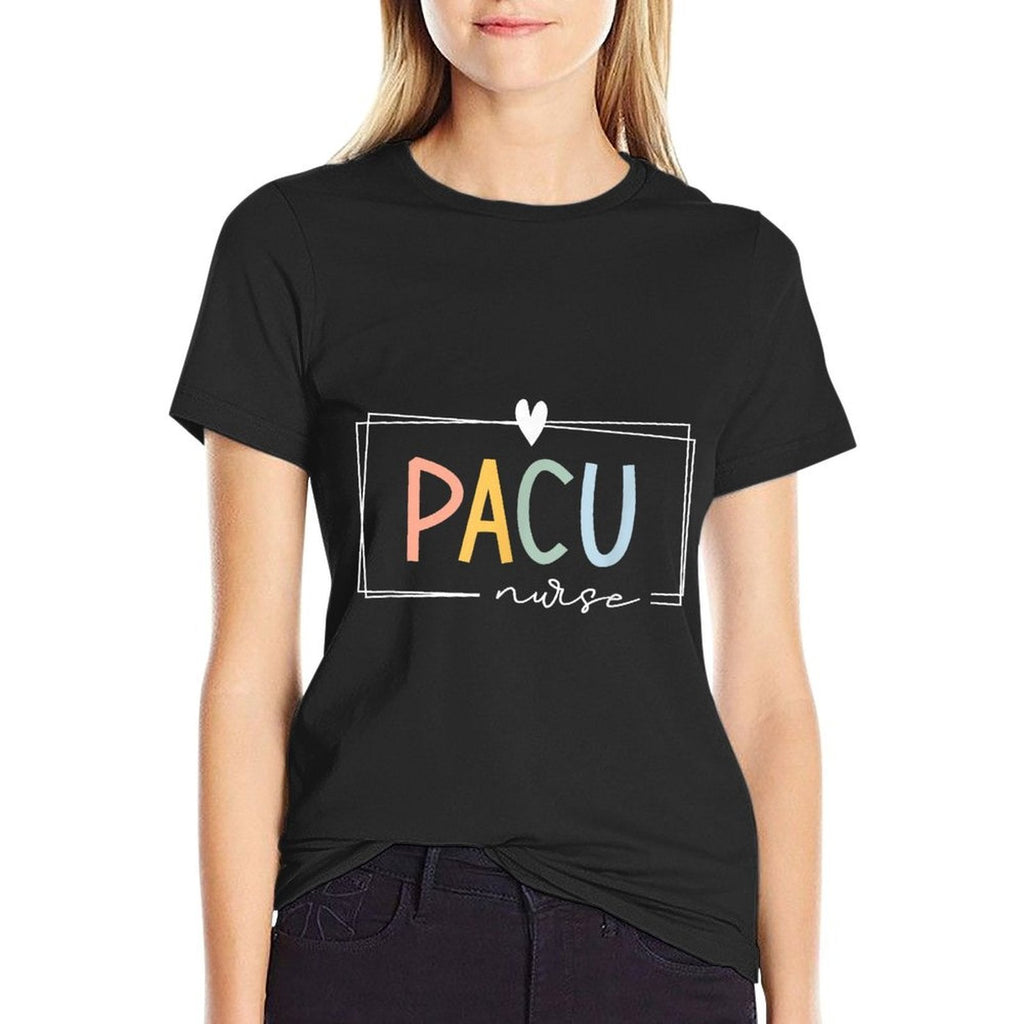 PACU Nurse Post Anesthesia Care Rainbow Registered Nurse RN  Classic T-Shirt