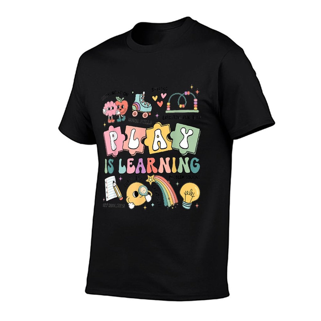 Retro Play Is Learning Kindergarten Teacher Team Women Quick-drying T-Shirt