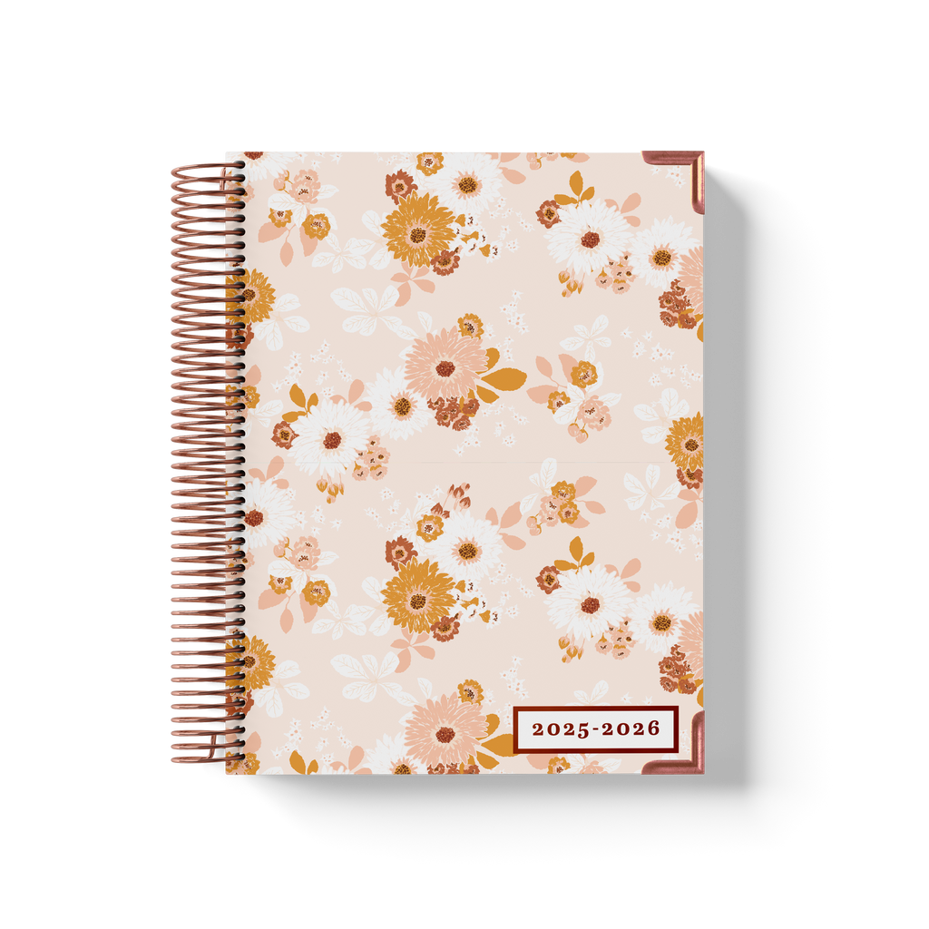 Color Me Flowers - Teacher Planner by BERTEAU & Co.