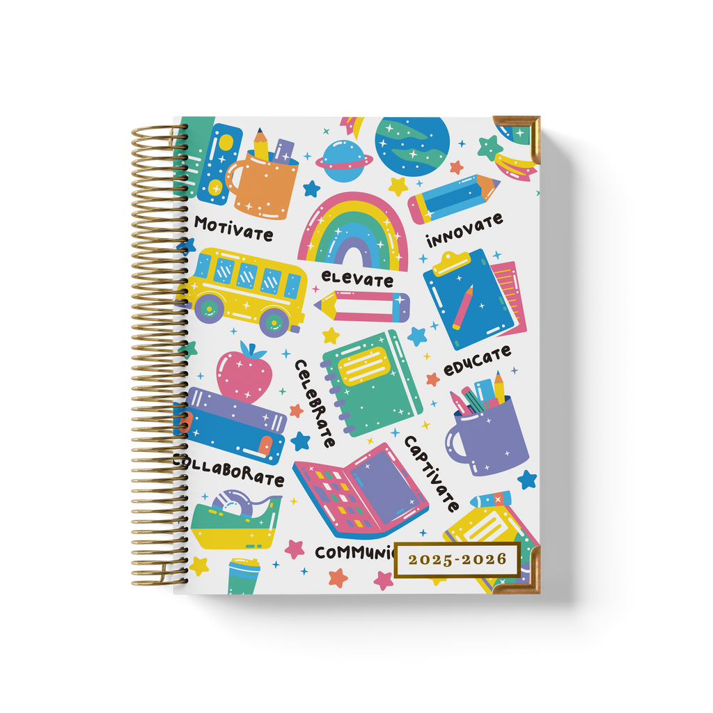 School Daze - Teacher Planner by BERTEAU & Co.