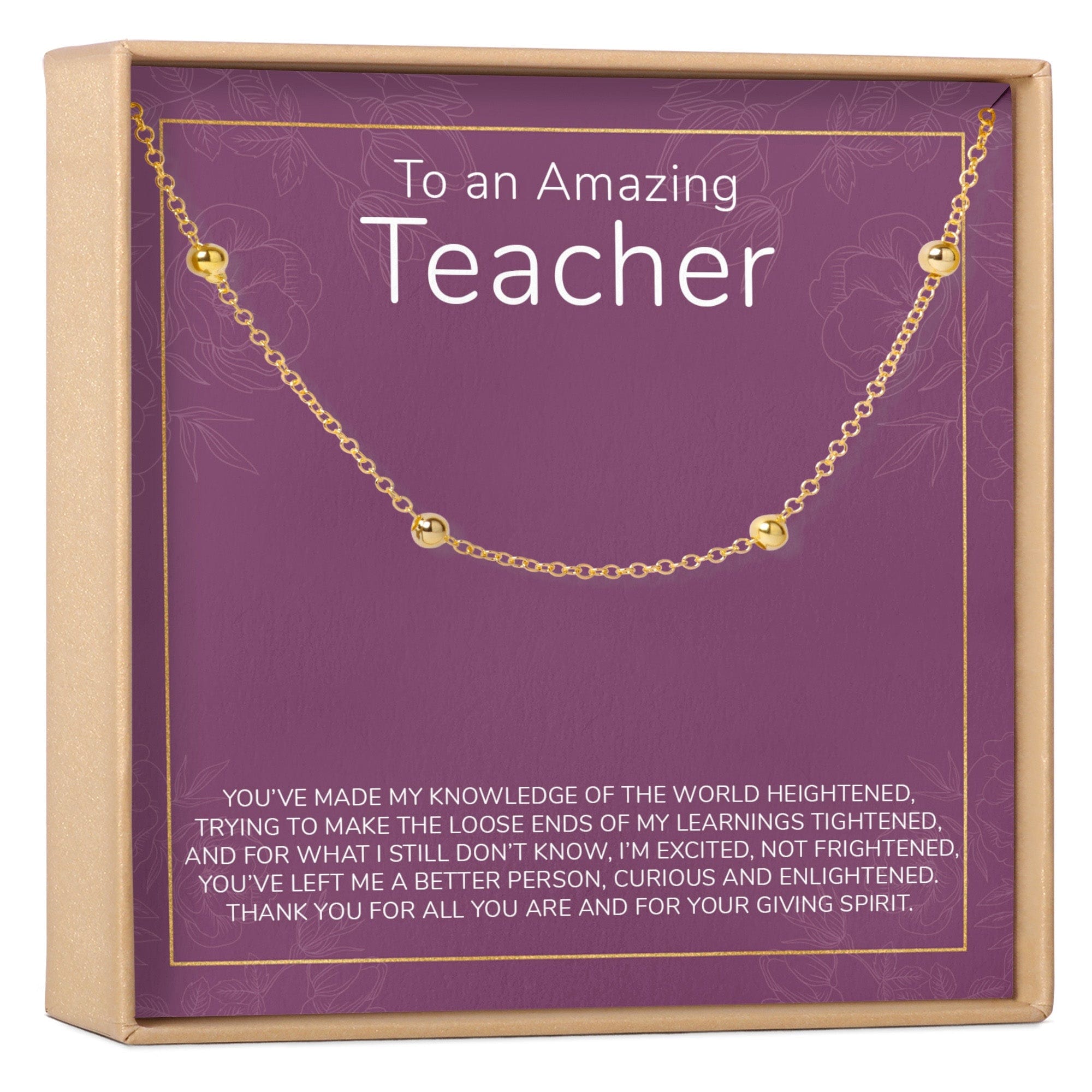 Teacher Bracelet
